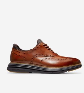 Multicolor Cole Haan ØriginalGrand Ultra Wingtip Men's Oxfords Shoes | PYTS-16047