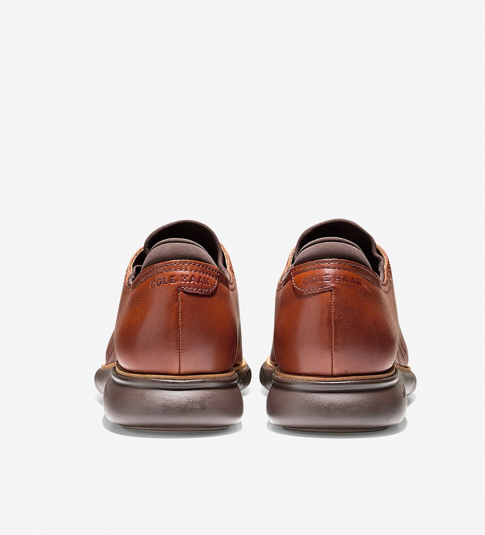 Brown Cole Haan 2.ZERØGRAND Lined Laser Wingtip Men's Oxfords Shoes | MDUZ-62543