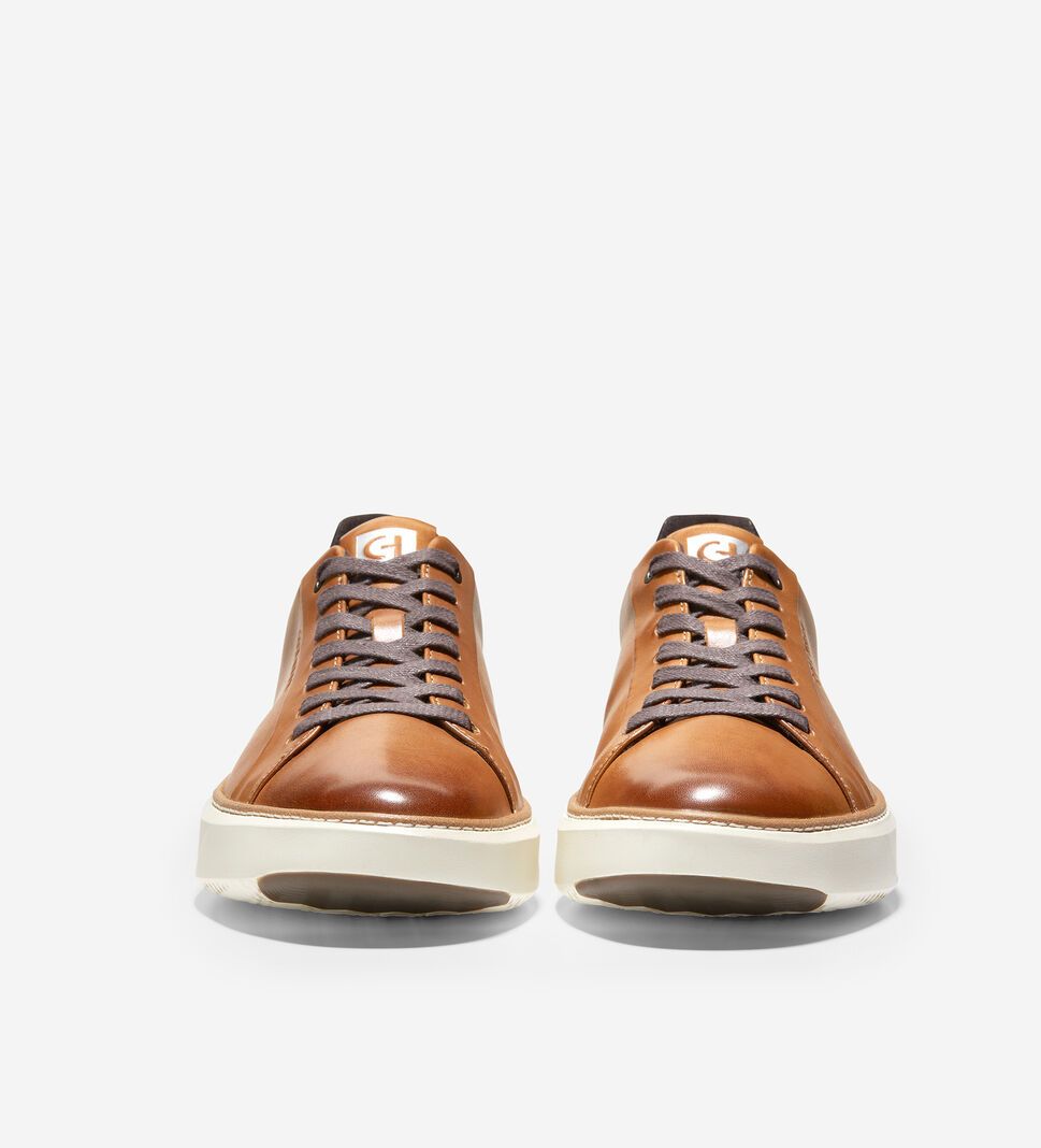 Brown Cole Haan GrandPrØ Topspin Men's Sneakers | WOUX-49615